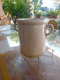 vaso  in terracotta smaltato 