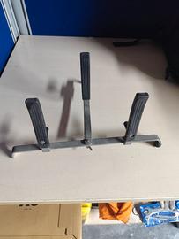 Supporto per chitarra da pavimento, pieghevole