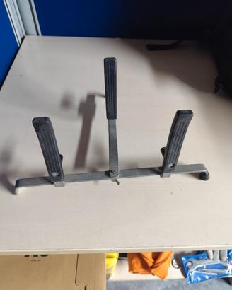 Supporto per chitarra da pavimento, pieghevole