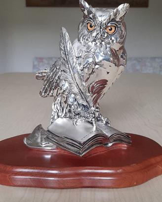 scultura gufo “LA SAPIENZA” di Marcello Giorgio