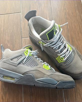 Nike Air Jordan 4 Retro  Grigie Taglia 41