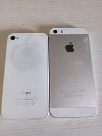 Lotto iPhone 4 e iPhone 5s Vecchi Modelli