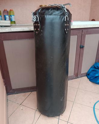  Sacco da Boxe 25 kg da Soffitto + Attacco 