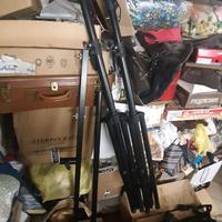 Aste supporto telescopici palcoscenico musicisti