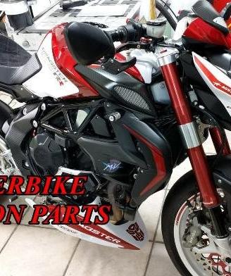 Mv agusta brutale 800 dragster piastre sterzo cnc
