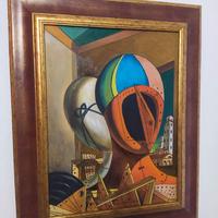 Quadro olio su tela de Chirico