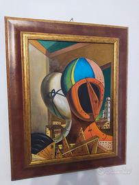 Quadro olio su tela de Chirico