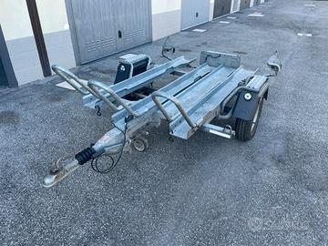 Carrello moto Ellebi ammortizzato e frenato