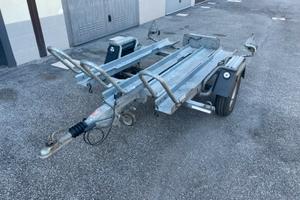 Carrello moto Ellebi ammortizzato e frenato