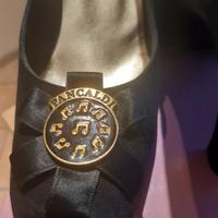 Décolleté in camoscio, Pancaldi 1888,