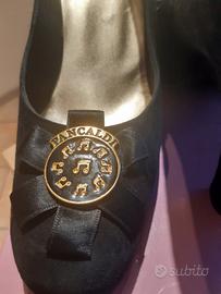 Décolleté in camoscio, Pancaldi 1888,