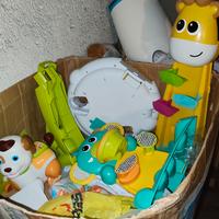 Lotto giocattoli e oggetti bambini 