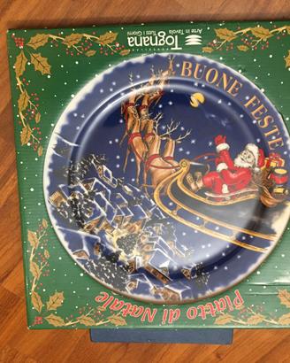 Piatto di Natale Tognana Porcellana