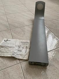 Lampada da esterno grigia