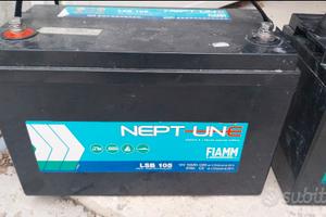2 Batterie AGM Fiamm 105A