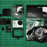 GoPro hero3 action cam completa + accessori sub