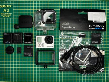 GoPro hero3 action cam completa + accessori sub