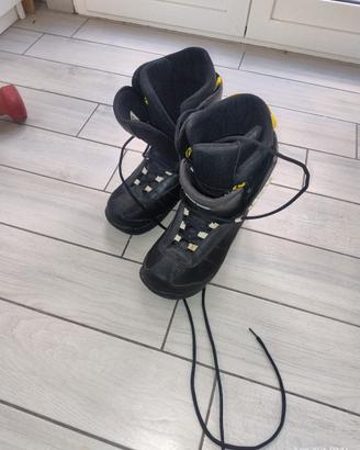 Scarponi snowboard  Crazy Creek 43 come nuovi  