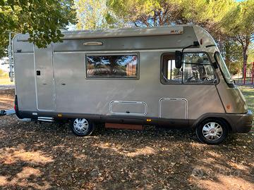HYMER 584  FIAT DUCATO 2.3  CLIMA PORTAMOTO 150