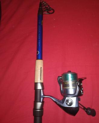 Canna shimano nexave te 4000 - 360 con mulinello s