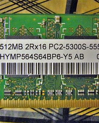Memorie Ram varie per Pc fisso e notebook