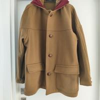 Cappotto di lana, con cappuccio, uomo 