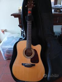 Chitarra acustica amplificata