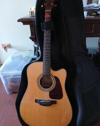 Chitarra acustica amplificata