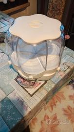 Dispenser cereali/alimenti rotante