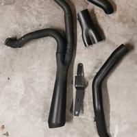 scarico bassani road rage 2in1 short harley Davids