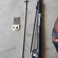 Fucile subacqueo 75cm asta in acciaio 