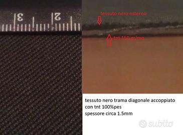 Tessuto rivestimento auto trama diagonale accoppia