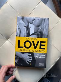 Libro un pensiero infinito L.A. Casey {serie love}