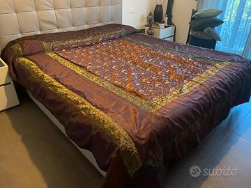 Copriletto matrimoniale + fodere cuscini