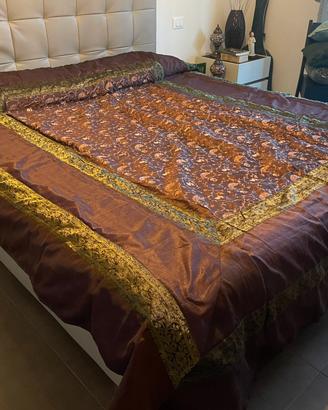 Copriletto matrimoniale + fodere cuscini