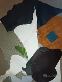 Ritagli di vera pelle