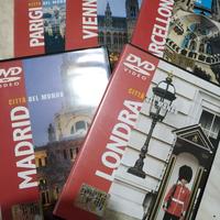 Cofanetti DVD Città del mondo-De Agostini nuovi