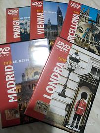 Cofanetti DVD Città del mondo-De Agostini nuovi