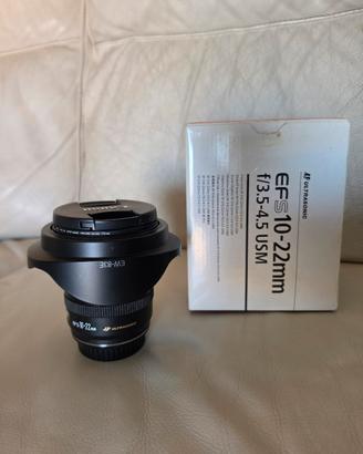 Canon 10-22 f3. 5-4.5 USM