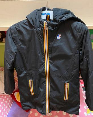 Originale K-Way Nero Bambina