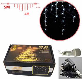 Stock Luce a tenda 4 metri 120 luci calda o fredda