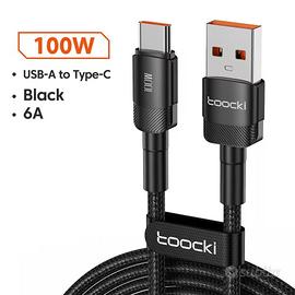 ⚡ Cavo USB-C 100W: Ricarica Rapida, Zero Attesa ⚡