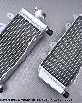 Radiatori AVDB YAMAHA YZ 125 / X 2012 - 2025