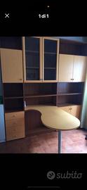 Libreria con scrivania