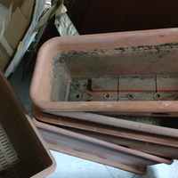 Vasi per balconi da 50 e 60 cm con sottovaso