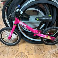 Bici da bambina senza pedali frog tadpole