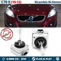 2 Lampadine BIXENON per VOLVO C70 2010> D3S 6000K