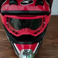 Casco AXO E MASCHERINA FLY motocross bambino 