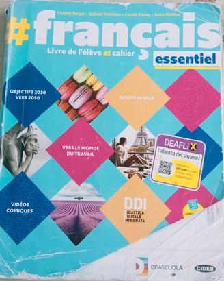 libro  francais livre de l'élève et cahier