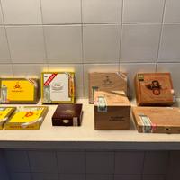 Scatole sigari vuote